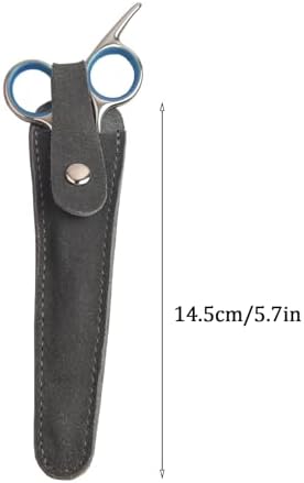 Haircutting Scissor Case with Zipper and A Leather Cover - Image 4