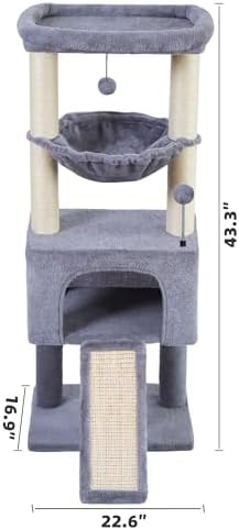 ROYPET Fashion Design 43.3" Cat Trees - Image 2