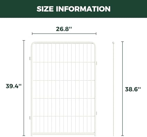 FXW Homeplus Indoor Dog Playpen, 4 Panels, - Image 4