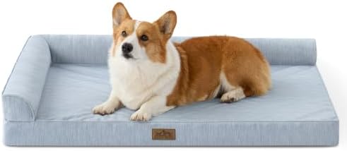 COZY KISS Cooling Dog Bed, Q-Max >0.4 Orthopedic Foam Dog Bed by COZYKISS
