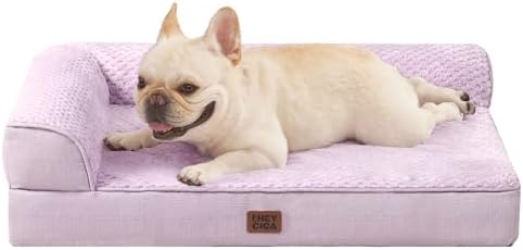 EHEYCIGA Orthopedic Dog Bed Medium Size, Memory Foam Dog Bed by EHEYCIGA