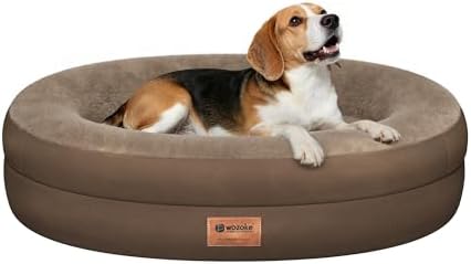Waterproof Orthopedic Dog Bed for Medium Dogs by Wozoke