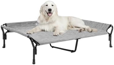 Veehoo Cooling Elevated Dog Bed, Raised Dog Cot by Veehoo