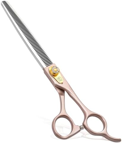 Professional Thinning Scissors for Dog Cat 7.5'' Pet Grooming Scissors 440C by FenicePeak