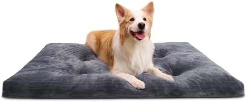 KSIIA Washable Dog Crate Bed Kennel Mat by KSIIAPetProducts