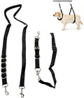 Dog Grooming Belly Strap Nylon D Ring Adjustable 3 Sizes Black by Unknown
