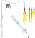 TBTeek Cat Toys Retractable Pole Wand Toy by TBTeek