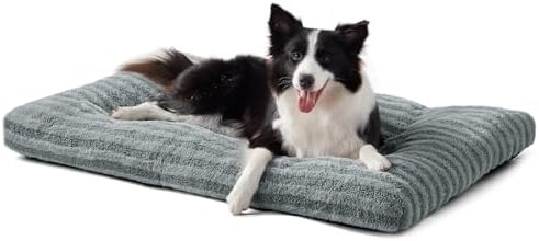 FURTIME Washable Dog Bed Large Sized Dogs, Deluxe Medium Dog Crate Beds by FURTIME