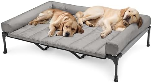 Veehoo Outdoor Elevated Dog Bed by Veehoo