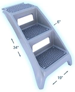 Booster Bath Elevated Pet Bathing Large Red Steps Combo - Image 3
