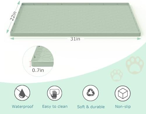 Cat Litter Mat, Silicone Large Cat Litter Trapping Mat - Image 4