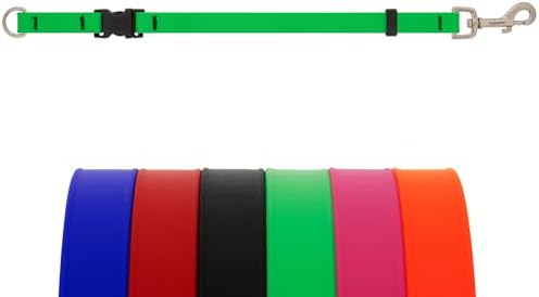 LupinePet Pro Grooming Loop for Dogs, Waterproof, Neon Green, 3/4-inch Wide by LupinePet