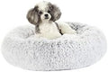 Bedfolks Calming Fluffy Donut Dog Bed by Bedfolks