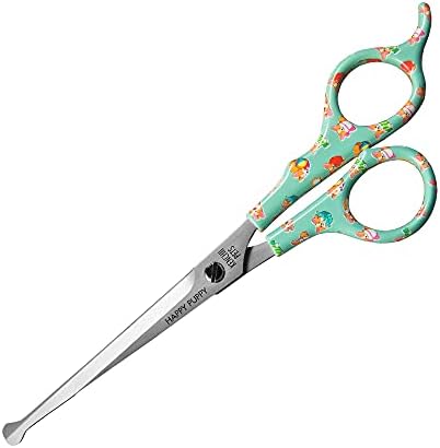 Kenchii Happy Puppy Ball Tip Grooming Scissors by Kenchii