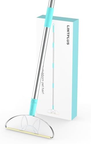 Heavy Duty Carpet Rake – 50" Ultra-Long Pet Hair Remover Tool by LINTPLUS by LINTPLUS