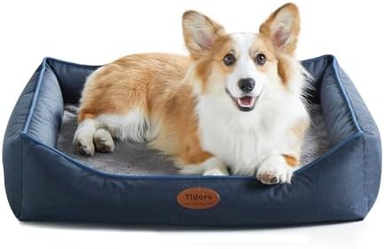 Tidore Orthopedic Dog Beds for Medium Dogs, Durable Egg Crate Foam Sofa Dog Bed by Tidore