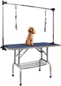 ROOMTEC 36" Dog Grooming Table, Foldable Home Pet Bathing Station by ROOMTEC
