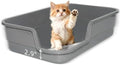 Extra Large Litter Box with Low Entry, Jumbo Cat Litter Box by TAILRYTH