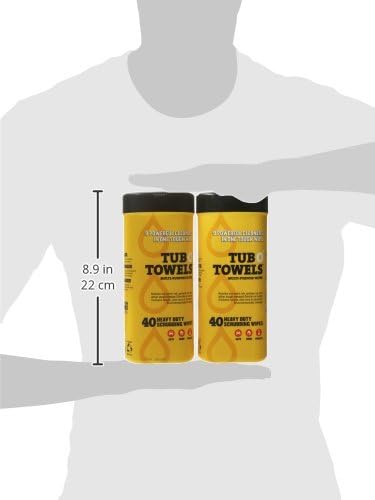 Tub O Towels Heavy-Duty Multi-Surface Cleaning Wipes, 7 X 8 Inch - Image 2