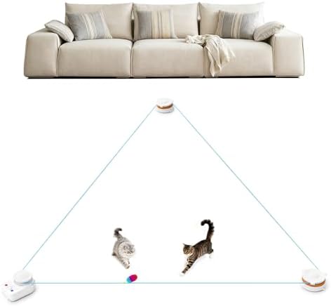 Interactive Cat Toy for Indoor Cat, Automatic Treadmill for Exercise by Unknown