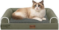 NANUYA Orthopedic Dog Bed for Small Dogs, 20 x 14 Inch, Dark Green by Nanuya