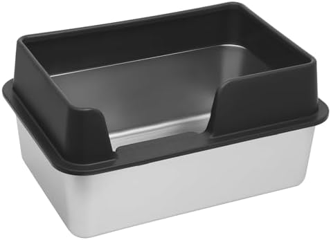 Kichwit Stainless Steel Cat Litter Box by Kichwit