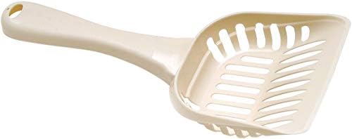 Petmate Litter Scoop for Cats, Large Size, Bleached Linen - Image 2