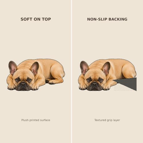 3D Realistic Dog Shaped Bath Mat & Floor Rug - Image 5