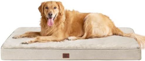 EHEYCIGA XL Memory Foam Dog Crate Mat Washable by EHEYCIGA