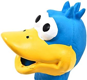 Tamu style Rubber Chicken Dog Toy, 11-Inch Blue Screaming Squeaky Toy - Image 2
