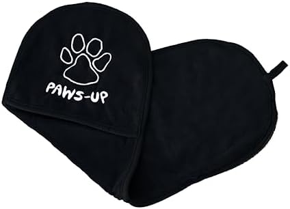 Paw Cleaning Towel for Dogs Dual Hand Pockets removes Dirt and Mud Absorbent - Image 4