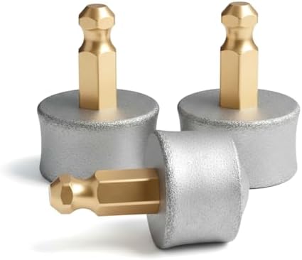 Replacement Drum Grinders Silent Groom Pro Nail Grinder – 3 pcs by Heusom