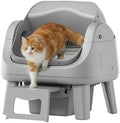 PetPivot Open Top Self Cleaning Cat Litter Box, Automatic Litter Box by PetPivot