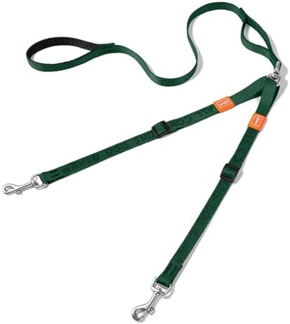 HOWGO Double Dog Leash, Tangle-Free 360 Swivel by HOWGO
