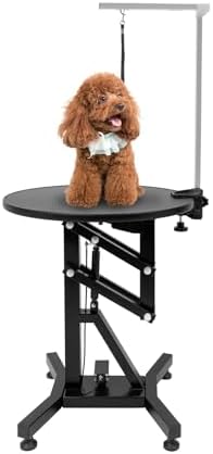Pet Grooming Table, Height Adjustable Dog Grooming Table by ZeStarDair