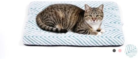 Mora Pets Cat Beds for Indoor Cats Washable Cat Mat Bed Flat Dog Crate Pad by MoraPets