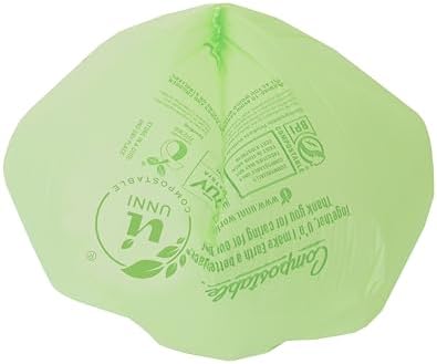 UNNI Compostable Bags, 13 Gallon, 49.2 Liter, Extra Thick 0.9 Mil - Image 4