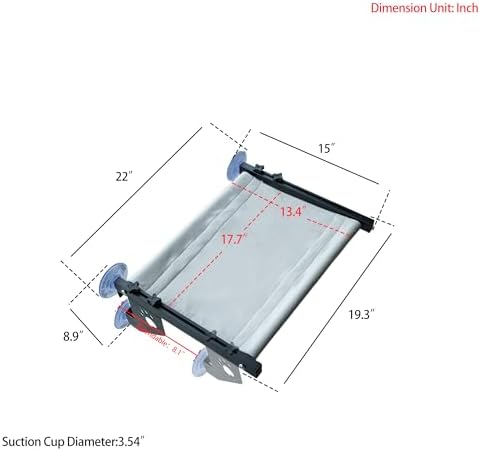 NFMOD 2-in-1 Suction & Hook Cat Window Perch Metal Hammock - Image 4
