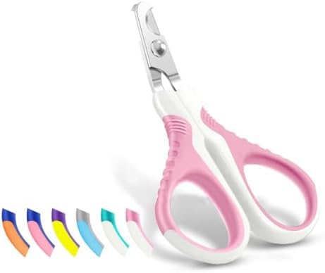 WePet Pet Nail Clippers U07.1, Professional Claw Trimmer, Bended Scissor Special by WePet