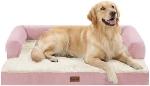 Orthopedic Washable Dog Bed for Large Dogs by CasaPaw