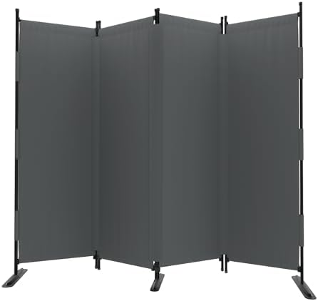 Room Divider, 4 Panel Upgraded 88” Folding Screen Highly Secretive by PHONJOROO