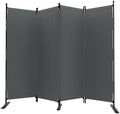 Room Divider, 4 Panel Upgraded 88” Folding Screen Highly Secretive by PHONJOROO