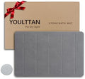 Stone Bath Mat 24"x16" by YOULTTAN