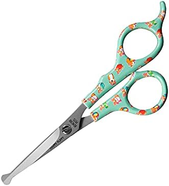 Kenchii Happy Puppy Ball Tip Grooming Scissors by Kenchii