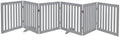 unipaws 120" Extra Wide Pet Gate and Pet Playpen Combination by unipaws