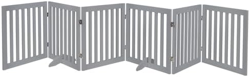 unipaws 120" Extra Wide Pet Gate and Pet Playpen Combination by unipaws