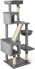 Amazon Basics Indoor Cat & Kittens Multi-Level Climbing Activity Tower by AmazonBasics