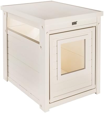 New Age Pet® ECOFLEX® Litter Loo® Enclosure, Antique White by Unknown