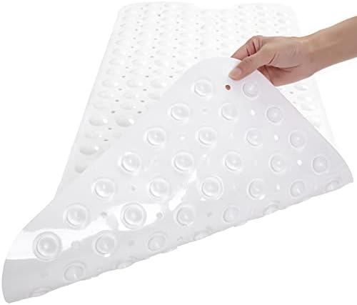 Bathtub and Shower Mats, Extra Long Non-Slip Bath Tub Mat 39 x 16 Inch - Image 2