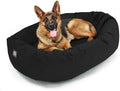 Majestic Pet 52 Inch Suede Calming Dog Bed Washable – Cozy Soft Round Dog Bed by MajesticPet
